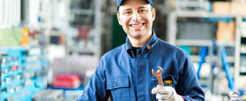 ADAG Blog 2 - A mechanic smiling.