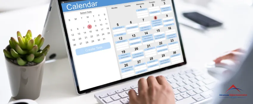 ADAG - Booking Calendar of a Business 