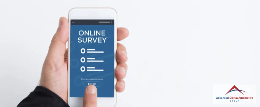 ADAG - Person Answering Online Survey